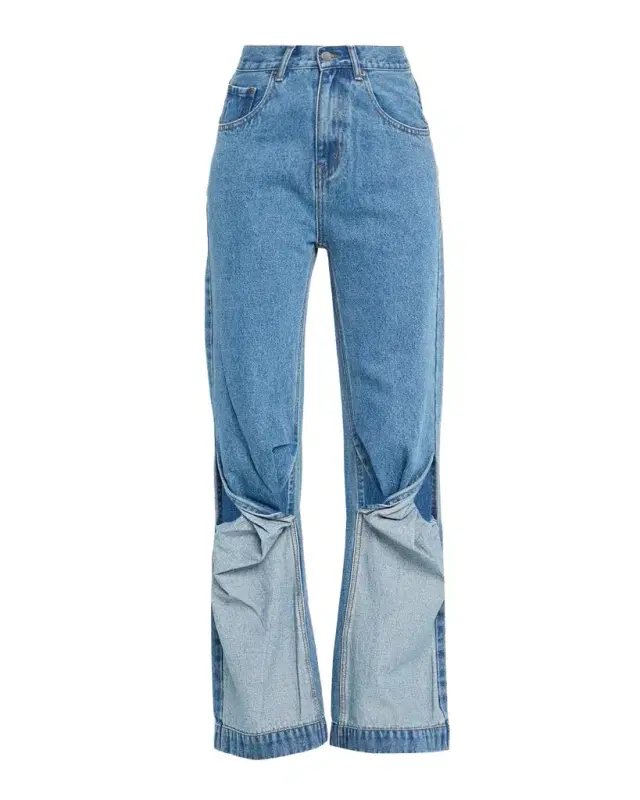 Mid-Rise Twist Jeans