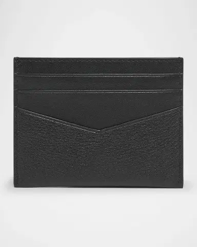 Givenchy Men's Leather V-Cut Card Holder | Thumbnail 3