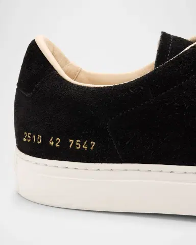 Common Projects Men's Achilles Sport Suede Low-Top Sneakers | Thumbnail 3