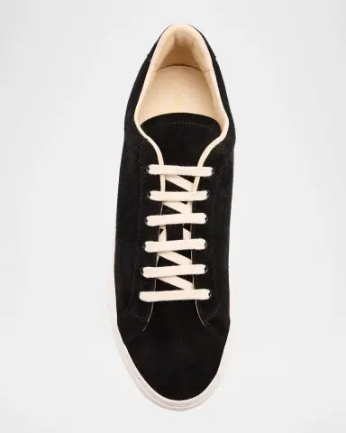 Common Projects Men's Achilles Sport Suede Low-Top Sneakers | Thumbnail 4