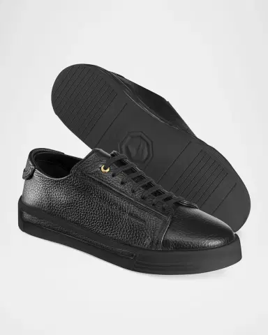 Stefano Ricci Men's Calfskin Leather Sneakers | Thumbnail 3 Stefano Ricci Men's Calfskin Leather Sneakers | Thumbnail 3