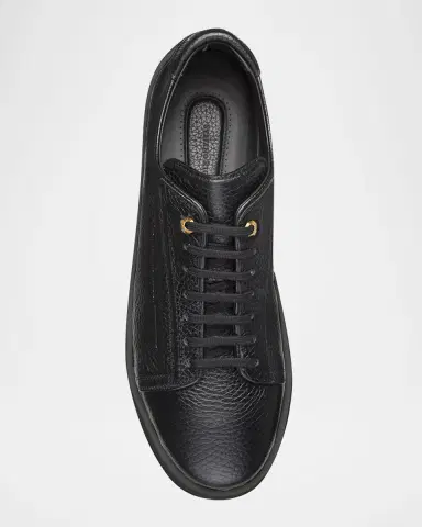Stefano Ricci Men's Calfskin Leather Sneakers | Thumbnail 4 Stefano Ricci Men's Calfskin Leather Sneakers | Thumbnail 4