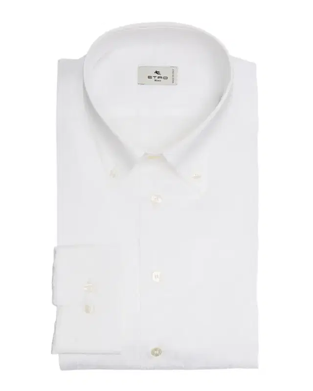 Men 's Cotton Logo Jacquard Dress Shirt