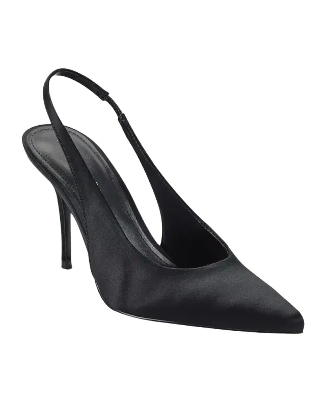 Marc Fisher LTD Leynne Satin Slingback Pumps