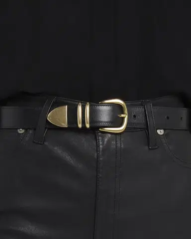 A.L.C. Carson Leather Belt | Thumbnail 2 A.L.C. Carson Leather Belt | Thumbnail 2