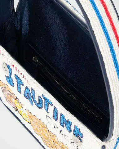 Staud Tommy Beaded Shoulder Bag | Thumbnail 2