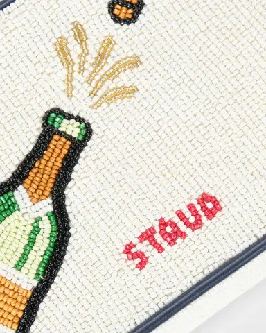 Staud Tommy Beaded Shoulder Bag | Thumbnail 4