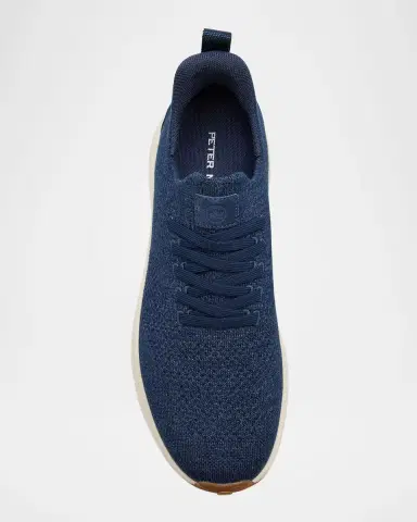 Peter Millar Men's Odeon Knit Sneakers | Thumbnail 5 Peter Millar Men's Odeon Knit Sneakers | Thumbnail 5