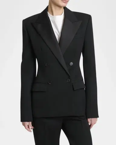 Givenchy Double-Breasted Tuxedo Jacket | Thumbnail 4 Givenchy Double-Breasted Tuxedo Jacket | Thumbnail 4