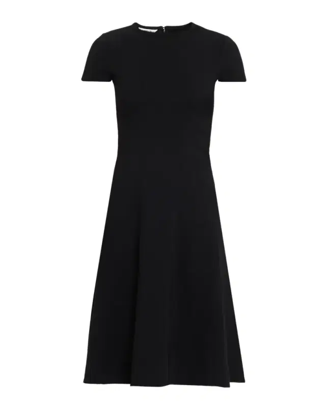 Fit-&-Flare Stretch Ponte Dress