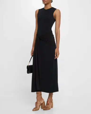 JBQ Rory Tie-Front Midi Dress | Thumbnail 2