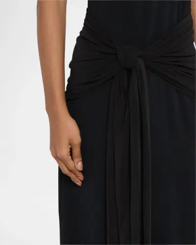 JBQ Rory Tie-Front Midi Dress | Thumbnail 5