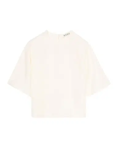 RÓHE Buttoned Silk Top | Thumbnail 1