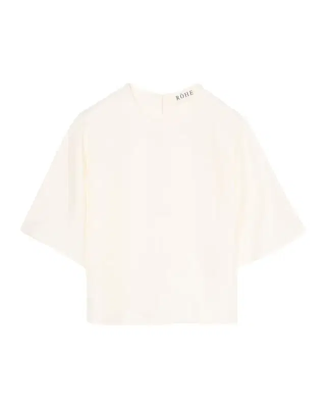 Buttoned Silk Top