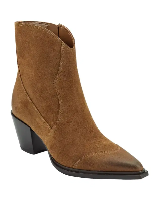 Marc Fisher LTD Giulie Leather Western Booties
