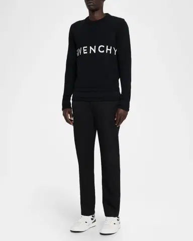 Givenchy Men's G Move Leather Low-Top Sneakers | Thumbnail 3 Givenchy Men's G Move Leather Low-Top Sneakers | Thumbnail 3