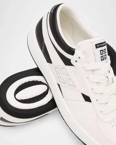 Givenchy Men's G Move Leather Low-Top Sneakers | Thumbnail 5 Givenchy Men's G Move Leather Low-Top Sneakers | Thumbnail 5