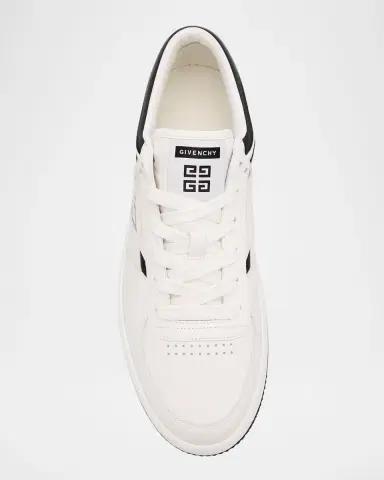 Givenchy Men's G Move Leather Low-Top Sneakers | Thumbnail 6 Givenchy Men's G Move Leather Low-Top Sneakers | Thumbnail 6
