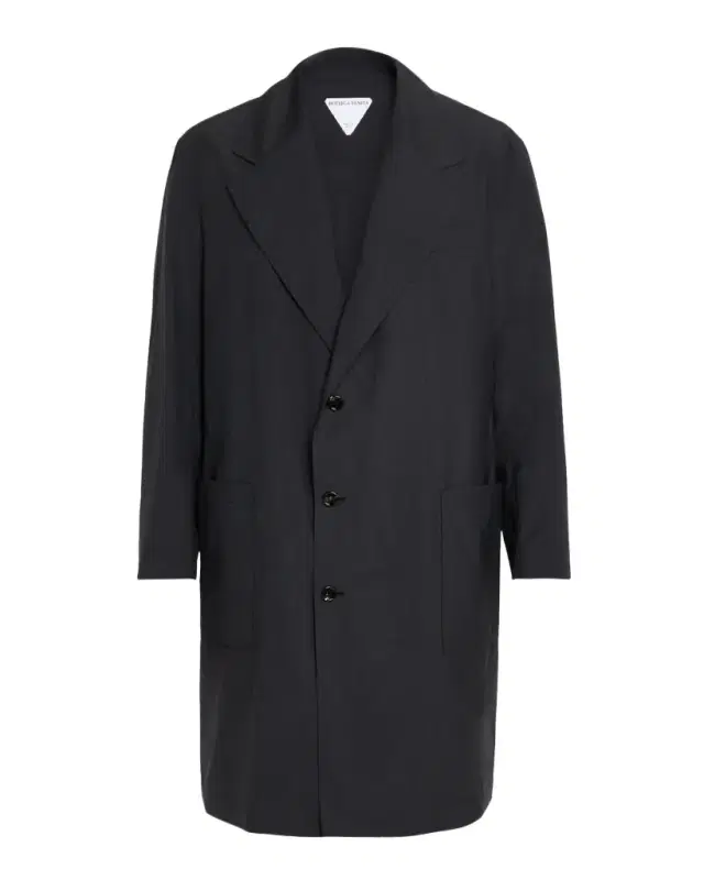 Bottega Veneta Men 's Superfine Wool Overcoat