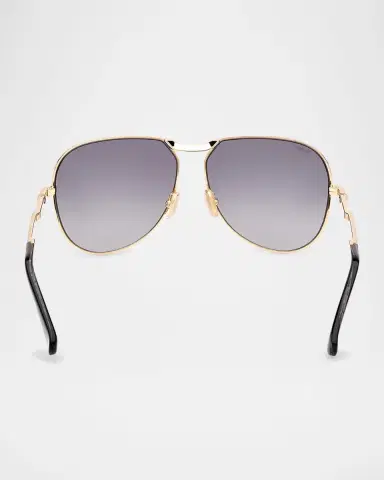 Max Mara Miller-2 Metal Aviator Sunglasses | Thumbnail 5 Max Mara Miller-2 Metal Aviator Sunglasses | Thumbnail 5