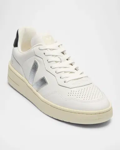 Veja V-90 Bicolor Low-Top Sneakers | Thumbnail 2 Veja V-90 Bicolor Low-Top Sneakers | Thumbnail 2