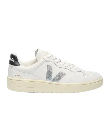 Veja V-90 Bicolor Low-Top Sneakers | Thumbnail 1 Veja V-90 Bicolor Low-Top Sneakers | Thumbnail 1