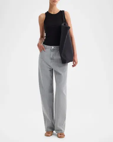 RÓHE Baggy Mid-Rise Jeans | Thumbnail 2