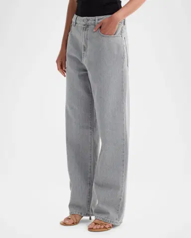 RÓHE Baggy Mid-Rise Jeans | Thumbnail 4