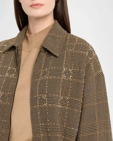 Golden Goose Journey Prince of Wales Bomber Jacket | Thumbnail 5