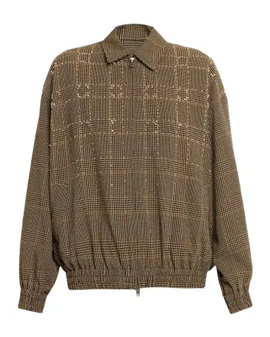 Golden Goose Journey Prince of Wales Bomber Jacket | Thumbnail 1