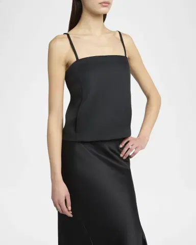 Giorgio Armani Pockets Techno Scuba Bustier Top | Thumbnail 3