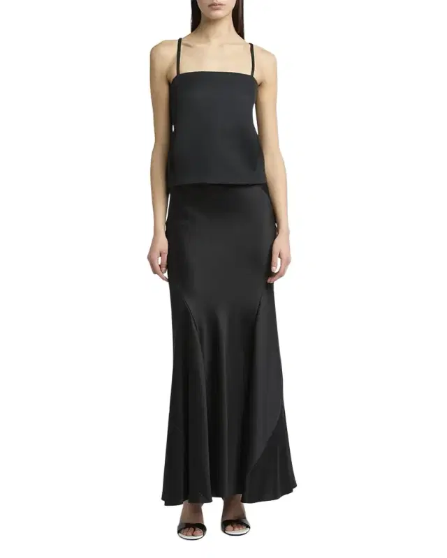 Pockets Techno Scuba Bustier Top