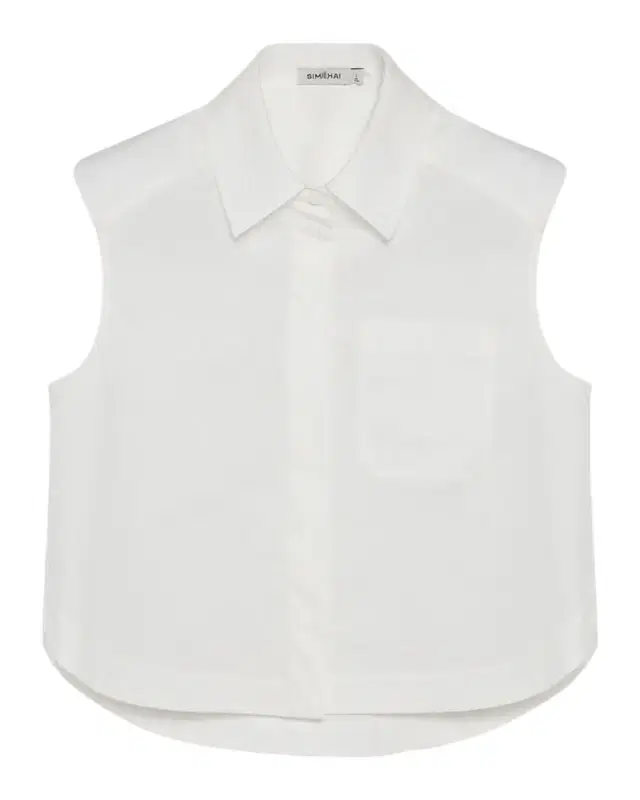 SIMKHAI Winslow Cropped Cotton Shirt