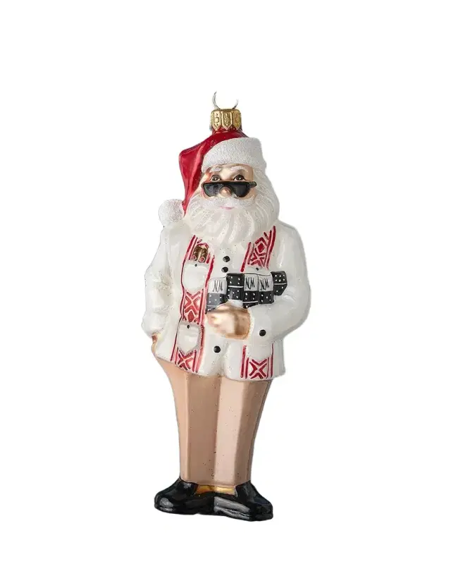 Joy To The World Collectibles Neiman Marcus Florida Santa Christmas Ornament