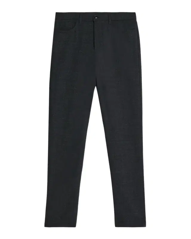 Men 's Melange Wool Straight Fit Five-Pocket Pants
