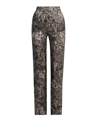 Golden Goose Golden Floral Viscose Twill Pants | Thumbnail 1