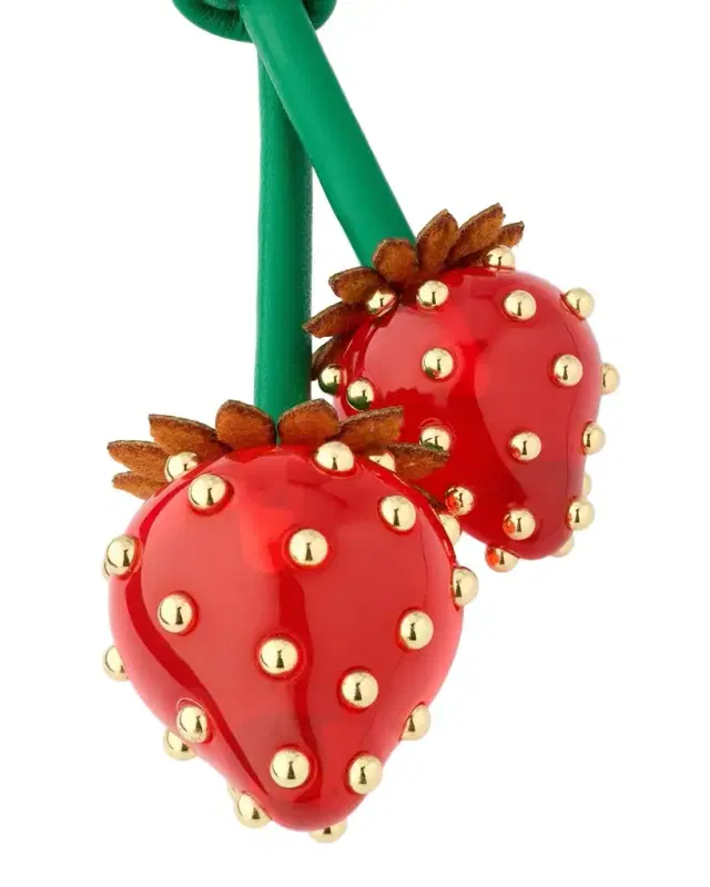 Strawberry Bag Charm