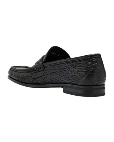 Ferragamo Men's Caspian 2 Leather Moc-Toe Loafers | Thumbnail 1 Ferragamo Men's Caspian 2 Leather Moc-Toe Loafers | Thumbnail 1