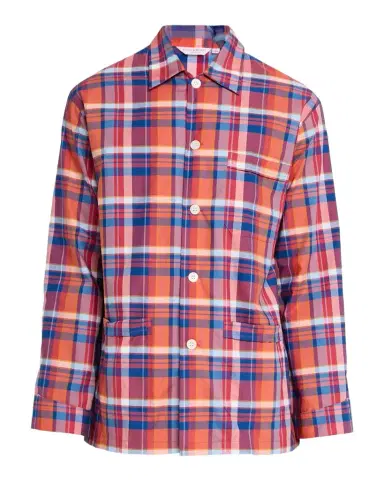 Derek Rose Men's Barker Cotton Multi-Check Short Pajama Set | Thumbnail 1 Derek Rose Men's Barker Cotton Multi-Check Short Pajama Set | Thumbnail 1