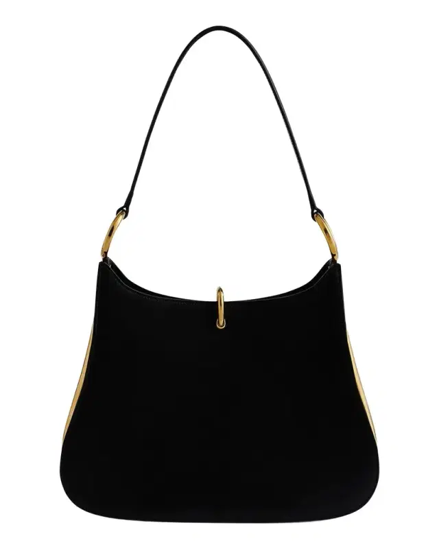 Sac A Main Leather Ring Medium Shoulder Bag