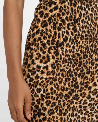 Nanushka Zarina Ocelot-Print Slip Skirt | Thumbnail 5