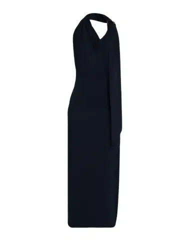 Wynn Hamlyn Catherine Buckle Halter Maxi Dress | Thumbnail 1