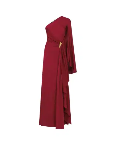 Tom Ford One-Shoulder Light Silk Evening Gown | Thumbnail 1 Tom Ford One-Shoulder Light Silk Evening Gown | Thumbnail 1