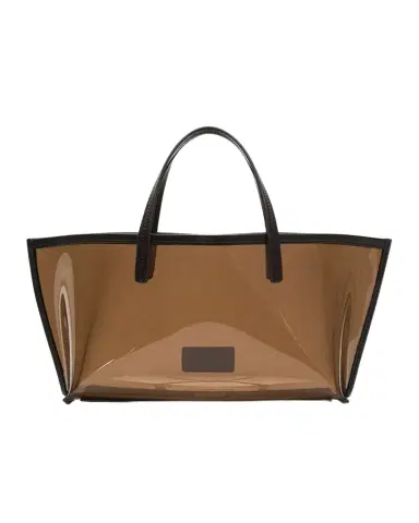 Staud Christos Mini Clear Tote Bag | Thumbnail 1