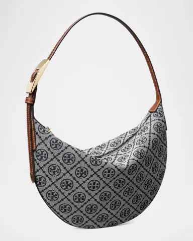 Tory Burch Balloon Small T Monogram Jacquard Shoulder Bag | Thumbnail 3 Tory Burch Balloon Small T Monogram Jacquard Shoulder Bag | Thumbnail 3