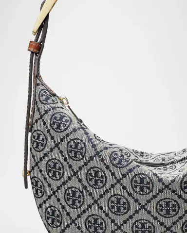 Tory Burch Balloon Small T Monogram Jacquard Shoulder Bag | Thumbnail 5 Tory Burch Balloon Small T Monogram Jacquard Shoulder Bag | Thumbnail 5