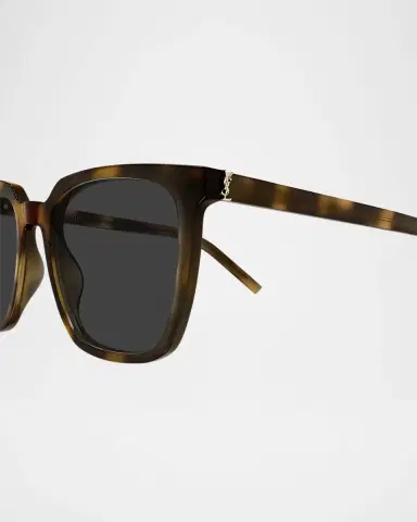 Saint Laurent Recycled Acetate Square Sunglasses | Thumbnail 2