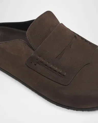 Jacquemus Les Mocassin Suede Mules | Thumbnail 4