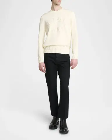 Givenchy Men's Embroidered Crewneck Sweater | Thumbnail 2
