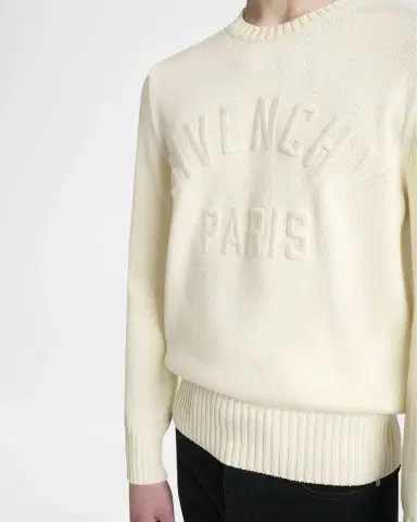 Givenchy Men's Embroidered Crewneck Sweater | Thumbnail 5